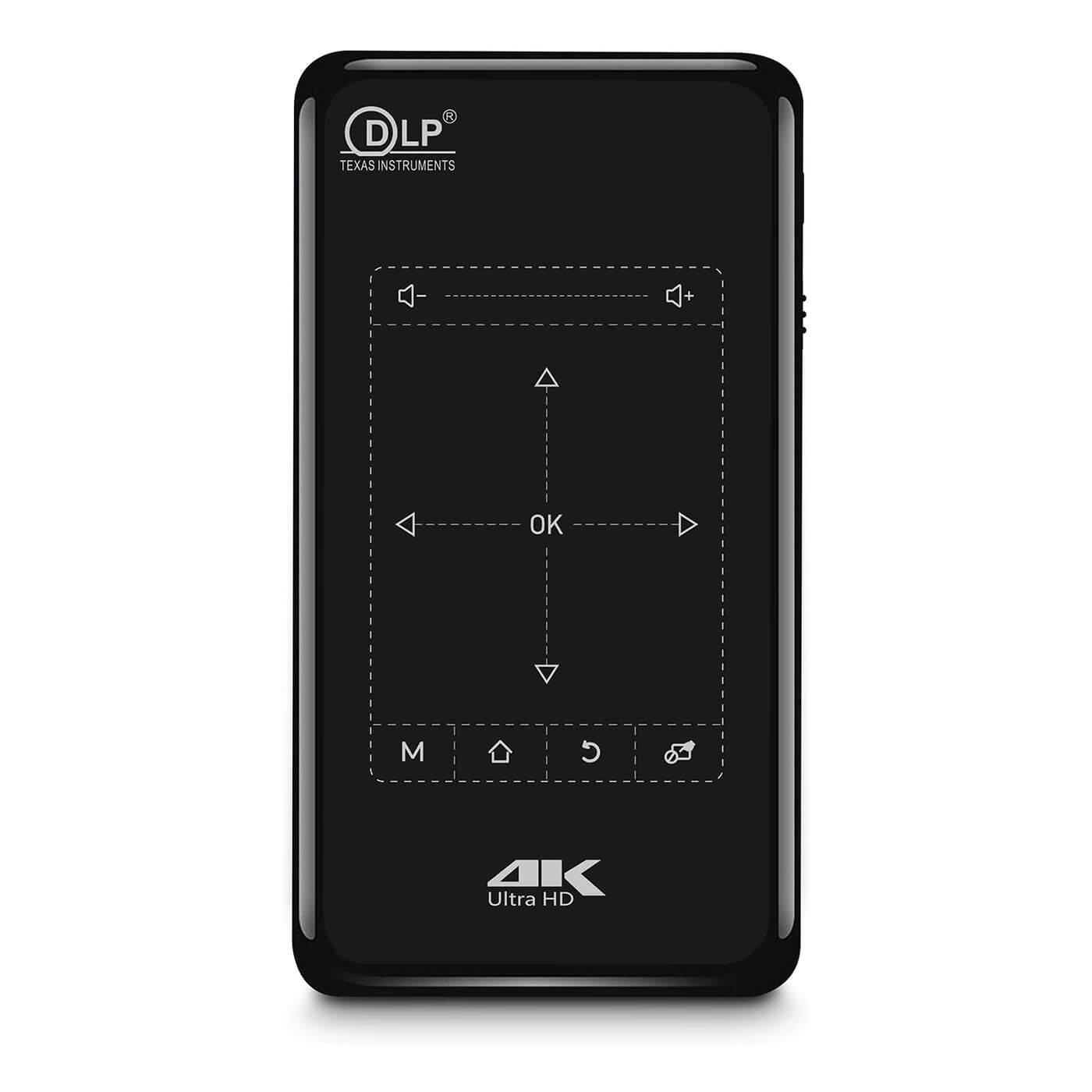 Smart P09-11 Portable 4K Ultra HD DLP Mini Android Projector, 1GB+8GB