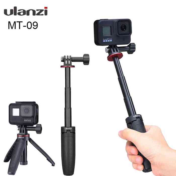ULANZI MT-09 Mini Extension Pole Tripod for Action Camera
