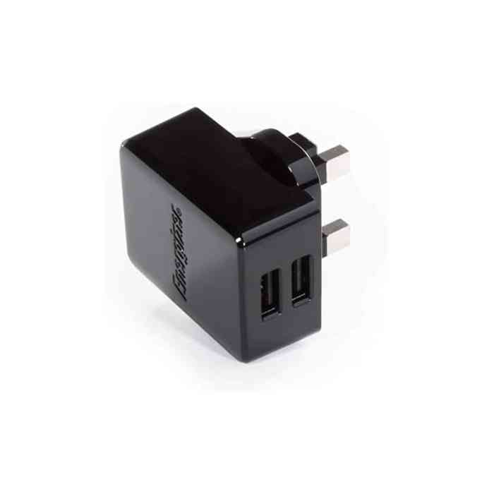Energizer DUAL USB Wall Charger With Micro USB Cable (ACA2CUKUMC3)