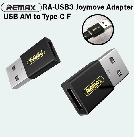 Remax USB To Type C JOYMOVE ADAPTER (RA-USB3)