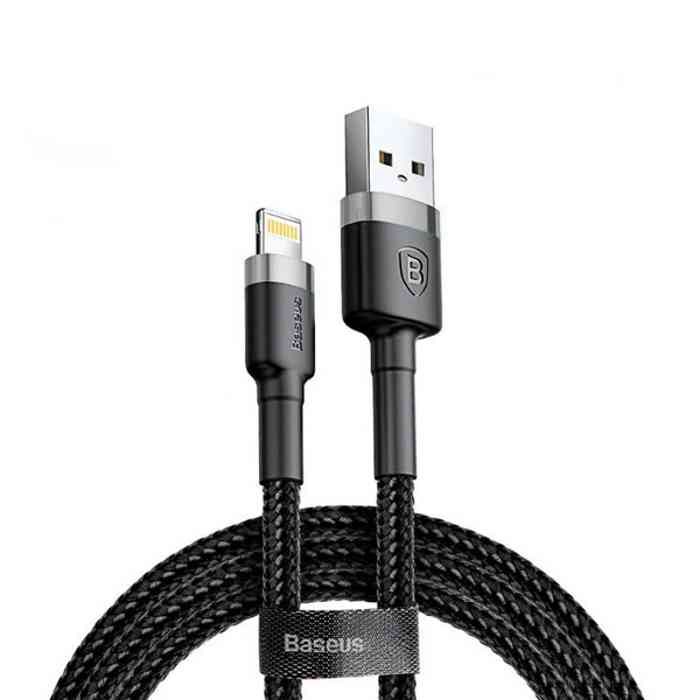 Baseus Cafule Cable USB for Lightning 2.4A 1m Black