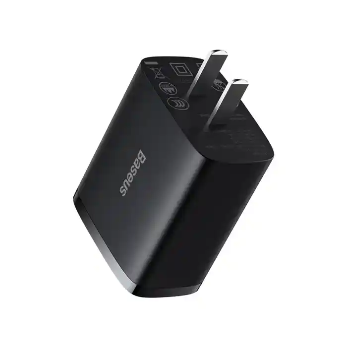 Baseus Charger 17W 3 Usb Output Black US Plug CCXJ020201