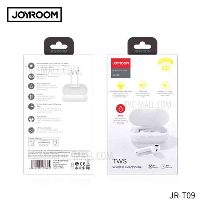 JOYROOM JR-T09 Bluetooth Ture Wireless Earphones