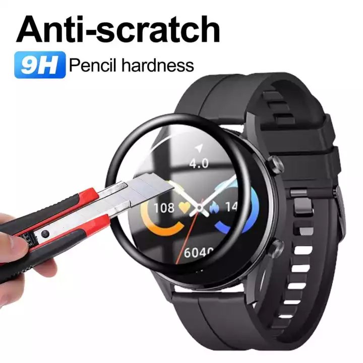 IMILAB W12 Screen Protector 5D Soft Fiber Glass Protective Film for IMILAB W12 Watch