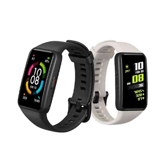 Honor Band 5 (MeteoriteBlack)- Waterproof Full Color AMOLED Touchscreen,  SpO2 (Blood Oxygen), Music Control, Watch Faces Store, up to 14 Day Battery  Life : : Electronics