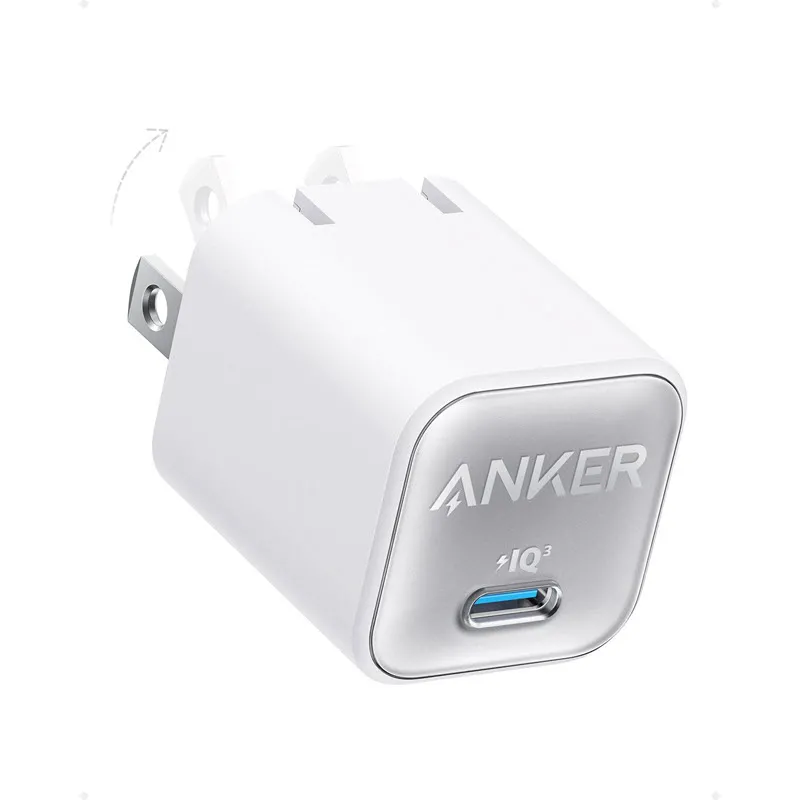 Anker 511 Nano 3 30W USB C GaN 5 Charger Adapter