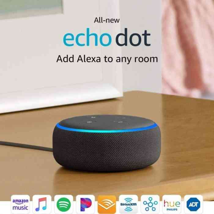 Echo Dot Voice Assistant Speaker - 4th Generation