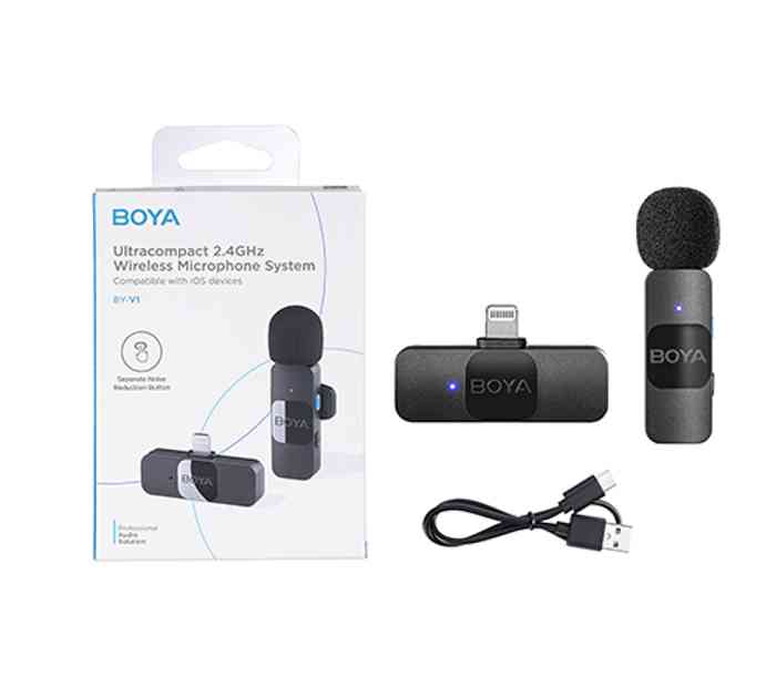 BOYA BY V1 Wireless Microphone for IOS price in bangladesh