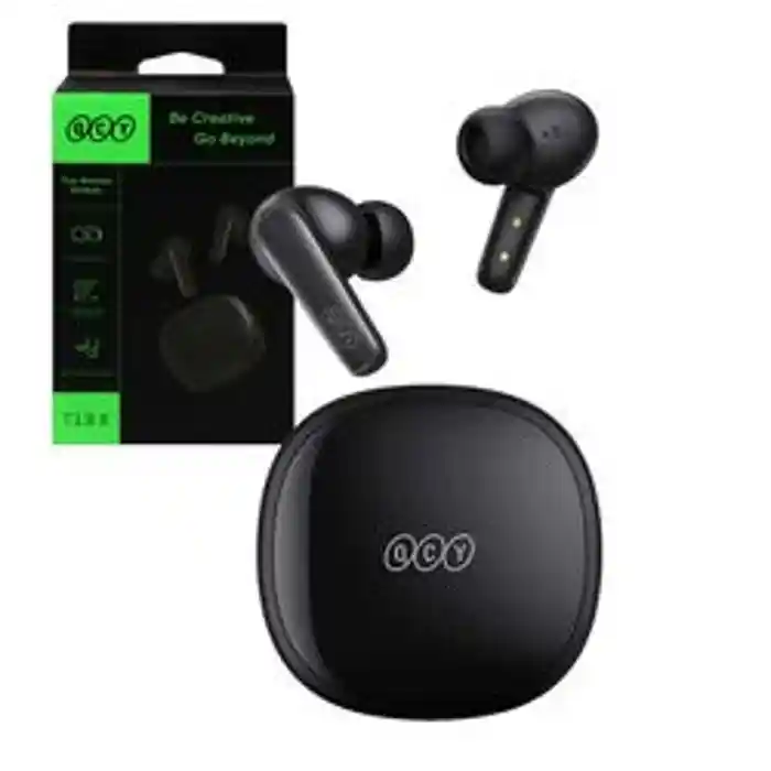 QCY T13 ANC Earphone Bluetooth 5.3 Active Noise Cancellation -28dB Wireless  Headphone Fast Charge Earbuds 0.068' Low Latency - AliExpress