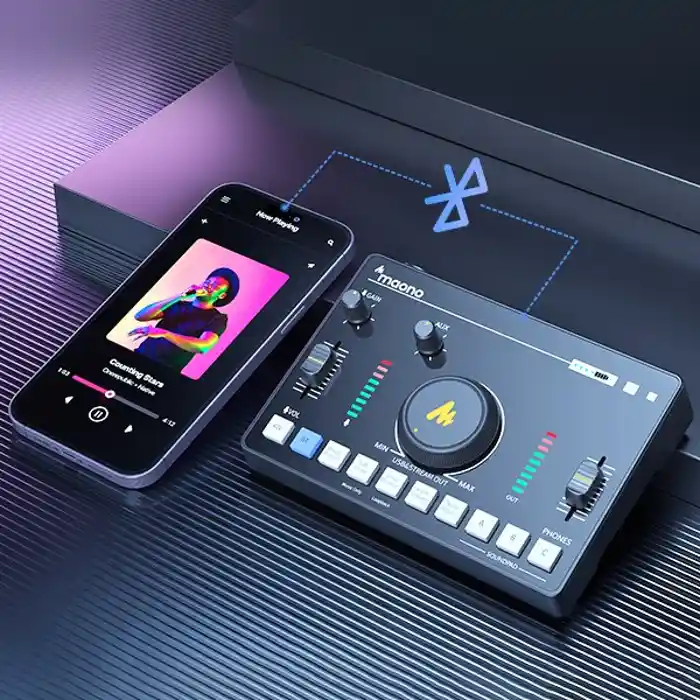 Maonocaster AMC2 NEO One-Stop Streaming Audio Mixer & Sound Card