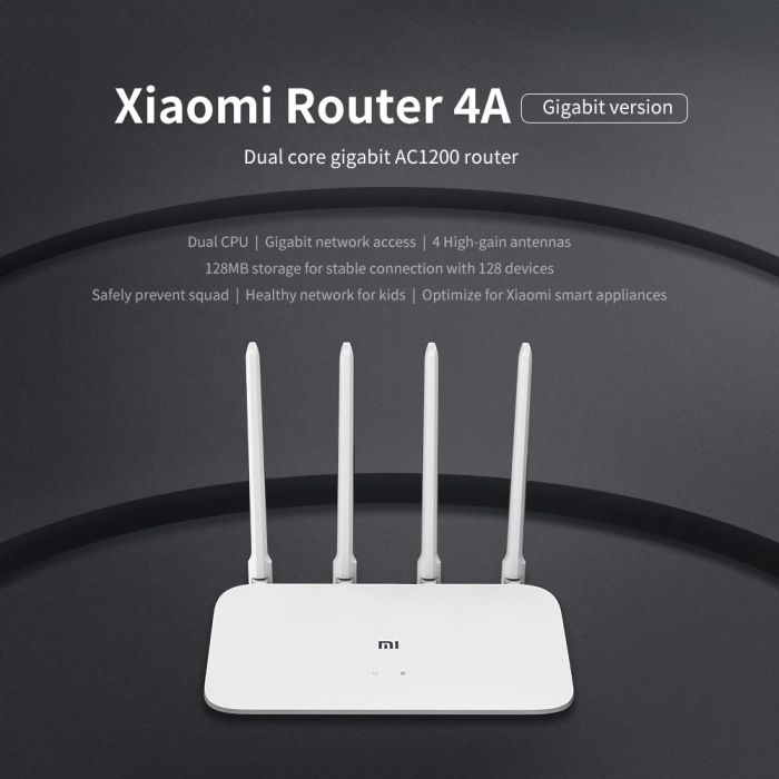 xiaomi mi Router 4A AC1200 Dual band Gigabit Version - Global Edition