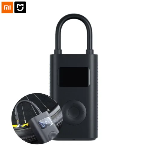 Xiaomi Mijia Portable Smart Digital Tire Pressure Detection Electric Inflator Pump – Black