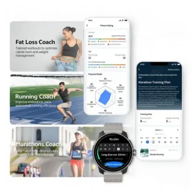 QCY Track S10 Outdoor GPS AMOLED Smartwatch - Image 2