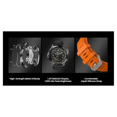 Zeblaze Stratos 2 Plus GPS AMOLED Smart Watch - Image 3