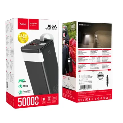 Hoco J86A Powermaster 22.5W Fully Compatible Power Bank 50000mAh - Image 3