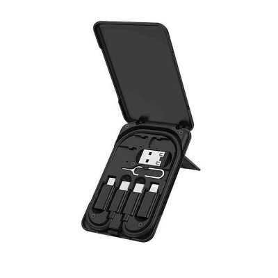 HOCO U86 VERSATILE PORTABLE CHARGING DATA CABLE WITH STYLISH CASE - Image 2
