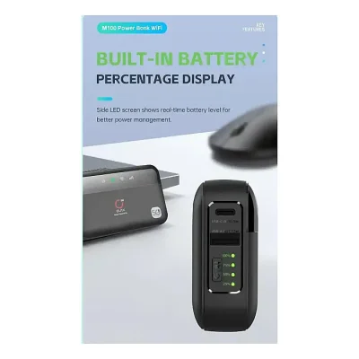 OLAX M100 WiFi 6 10000mah 5G Pocket Router - Image 2