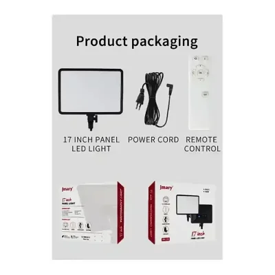 Jmary FM-17RS Soft Light LED Panel 17 Inch (no stan) - Image 2