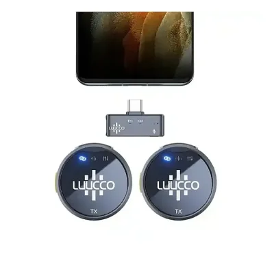 Luucco AirWave Mini k2 Wireless Lavalier Microphone - Image 2