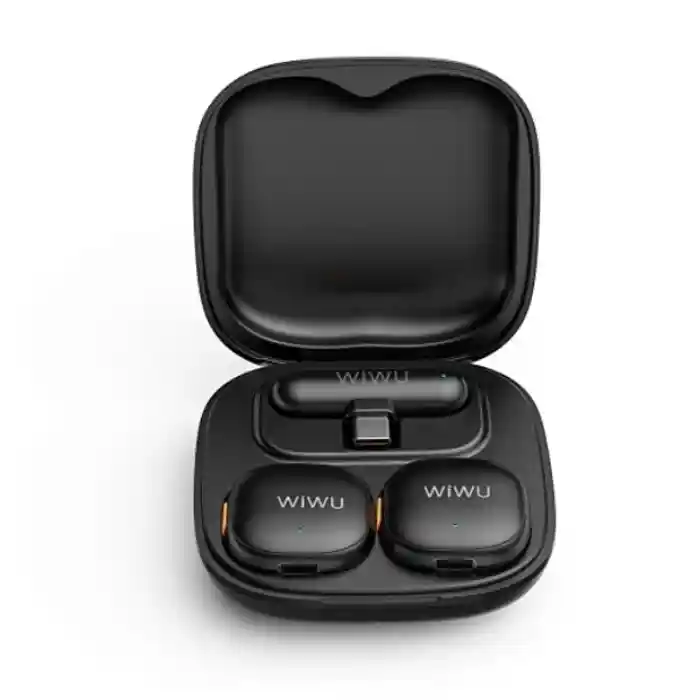 WiWU Wi-WM006 AI Powered Noise Cancelling Lavalier Microphone