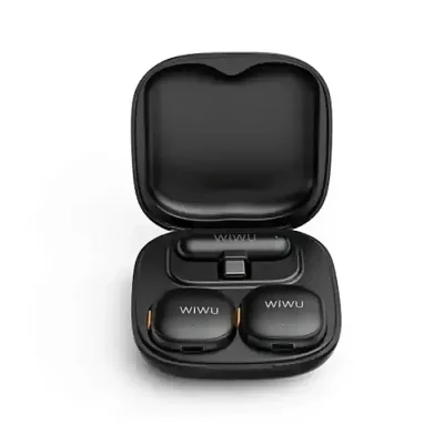 WiWU Wi-WM006 AI Powered Noise Cancelling Lavalier Microphone - Image 1