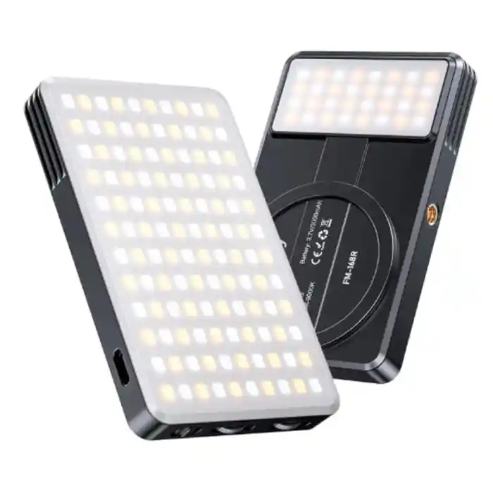 JMARY FM-168R Dual Color LED Video Light for Photography & Videography