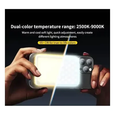 JMARY FM-168R Dual Color LED Video Light for Photography & Videography - Image 2