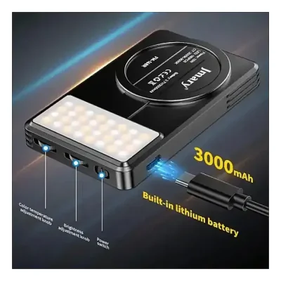 JMARY FM-168R Dual Color LED Video Light for Photography & Videography - Image 3
