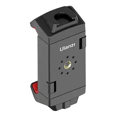 Ulanzi ST-29 Tripod Mount Universal for Tablet and Phone Holder With Cold Shoe Support Horizontal and Vertical Shooting - Image 4