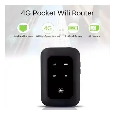 Jio WD680+ LTE-Advanced Mobile Wi-Fi Hotspot Pocket Router - Image 2