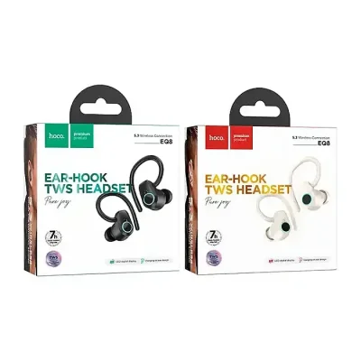 HOCO EQ8 Pure joy Earhook TWS true wireless Earbuds - Image 2