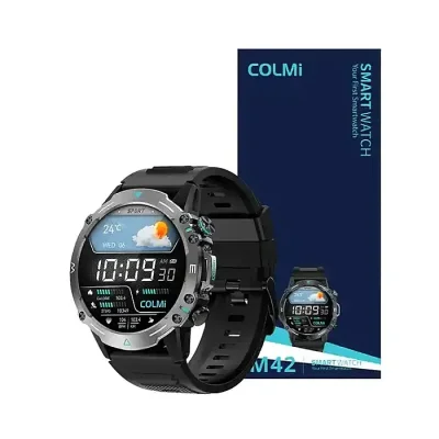 COLMI M42 AMOLED Always on Display Bluetooth Calling Military Grade Toughness Sports Modes Smart Watch - Image 2