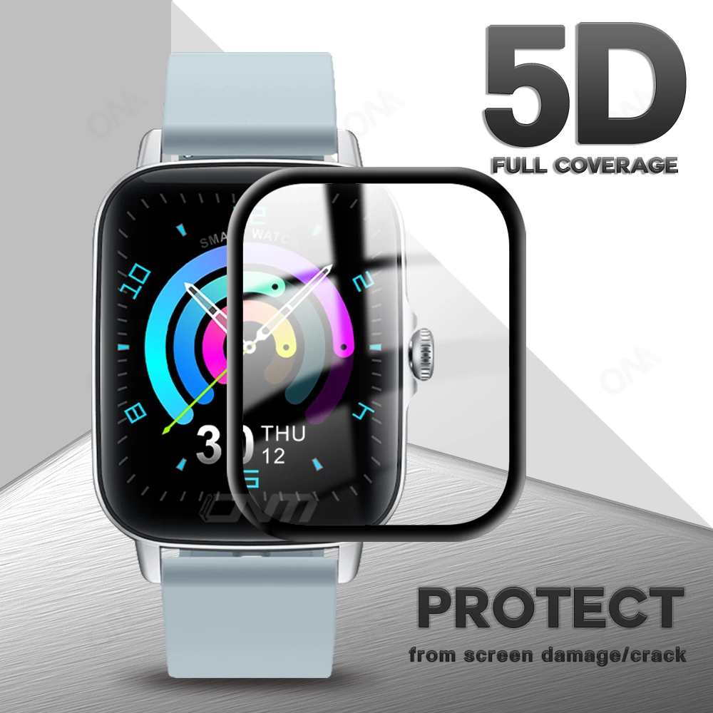 Colmi P28 Plus Smart Watch Plastic Full Coverage Screen Protector