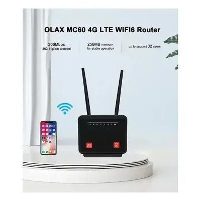 Olax MC60 300Mbps WIFI Speed 4G Router - Image 2