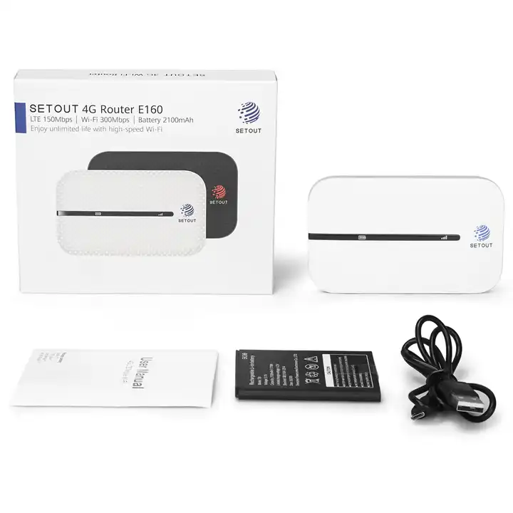 Setout E160 4G WIFI Router 4G LTE Mobile WIFI sim card router... Setout E160 4G WIFI Router 4G LTE Mobile WIFI sim card router...