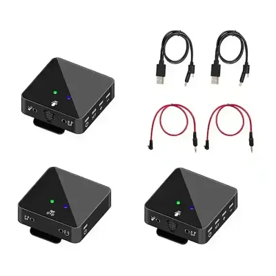 SK750 Wireless Lavalier  Microphone  for Phone DSLR Camera Smartphone 2.4GHz Wireless Mic Recording for Vlog - Image 2