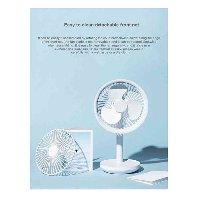Xiaomi Solove F5 USB Desktop Fan 4000mAh Battery - Image 2