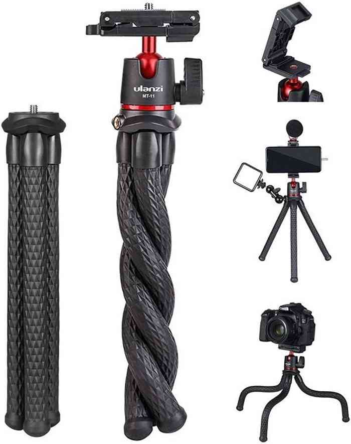 Ulanzi MT-11 Octopus Tripod For DSLR Camera & Smartphones