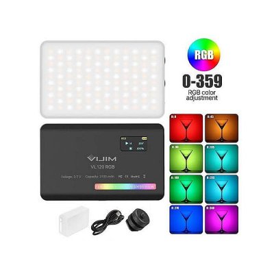 Ulanzi VL120 RGB Video Light For Photography Vlogging - Image 3
