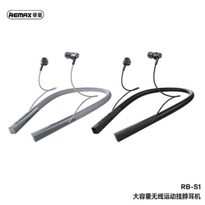 Remax RB-S1 Wireless Earphone Sports Neckband Remax RB-S1 Wireless Earphone Sports Neckband