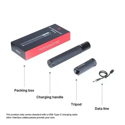 Ulanzi BG-3 10000mAh Battery Power Charger Hand Grip with Mini Tripod 18W PD QC Fast Charge for Smartphone DSLR GoPro 9/8/7/6/5 - Image 2