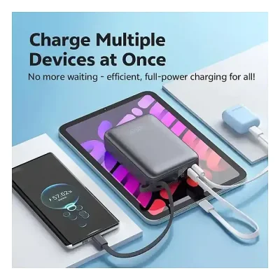 Qcy PB20A 45w PD 20000mah Fast Charging Power Bank - Image 2
