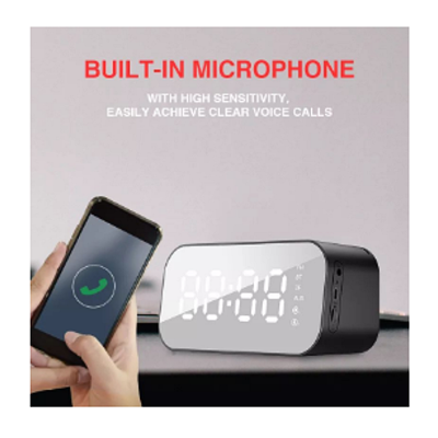 Havit M3/MX701 Portable Bluetooth Speaker with Alarm Clock - Image 2