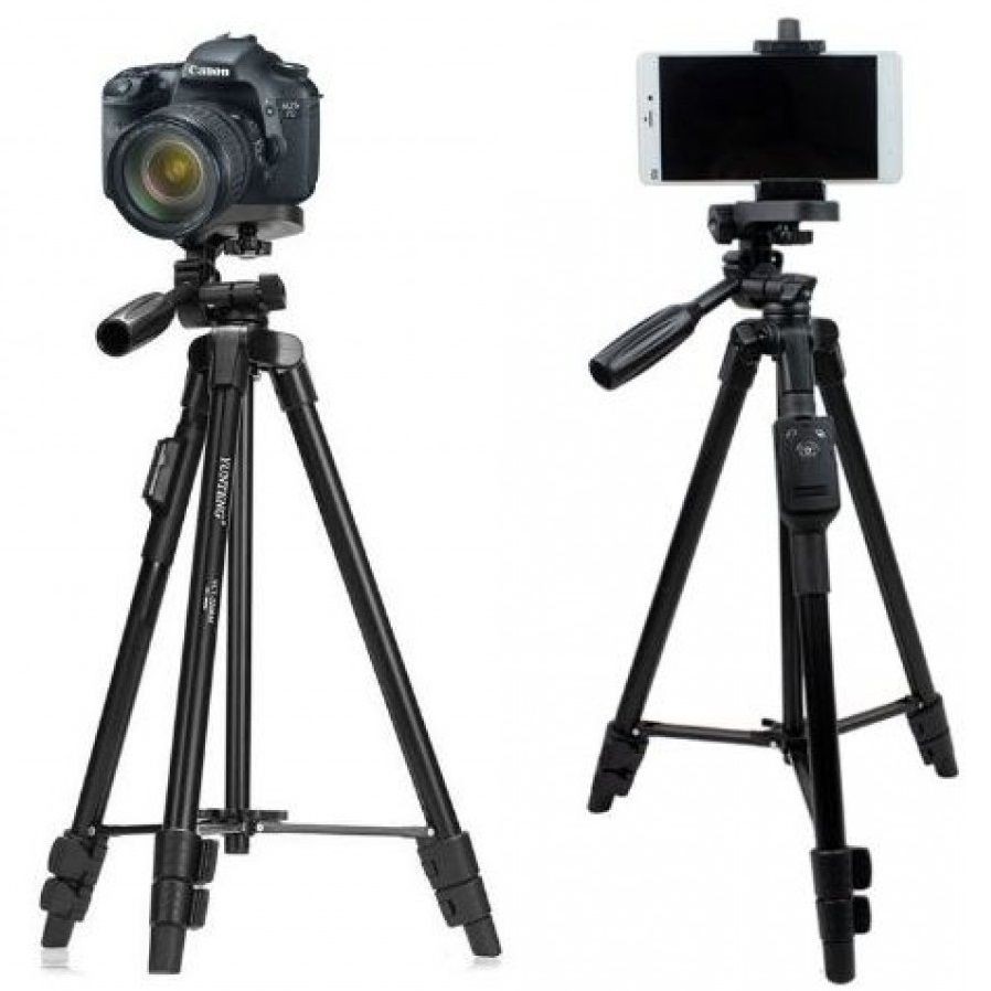 Yunteng VCT-5208 Camera Tripod With Bluetooth Remote Control