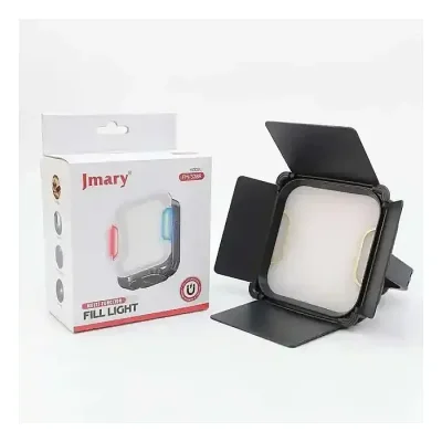 Jmary FM-328R Video Fill Multifuctional LED Flashlights with 5400mAh Battery Adjustable Color Temperature Outdoor Camping LED Light - Image 2