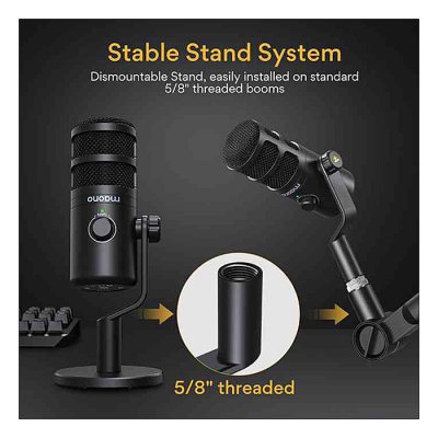 Maono PD100U dynamic usb microphone - Image 6