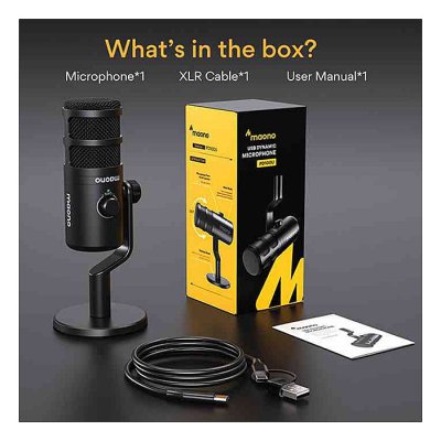 Maono PD100U dynamic usb microphone - Image 2