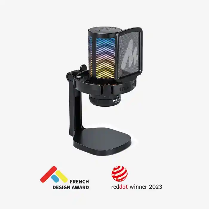 Maono DGM20 GamerWave Condenser USB Gaming RGB Microphone Maono DGM20 GamerWave Condenser USB Gaming RGB Microphone