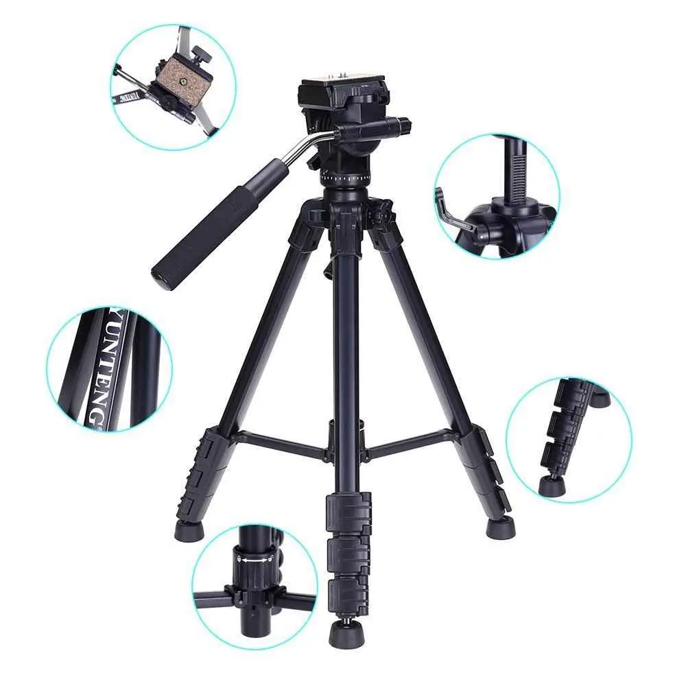 YUNTENG VCT-691 Camera Tripod