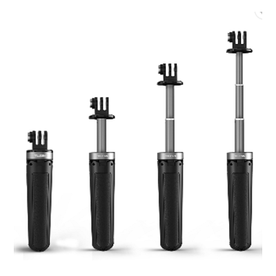 Telesin Mini Portable Vlog Tripod for Action cameras - Image 2